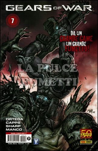 PANINI COMICS MIX #    17 - GEARS OF WAR  7